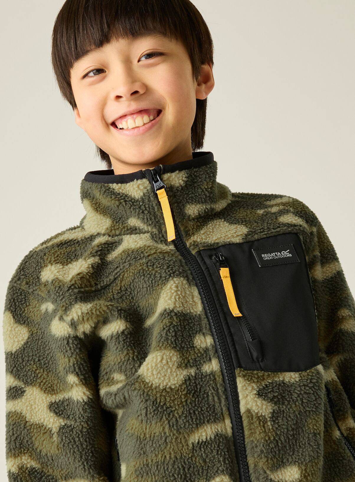 REGATTA Junior Frankie Warm Fleece Camo 13 years - Image 5